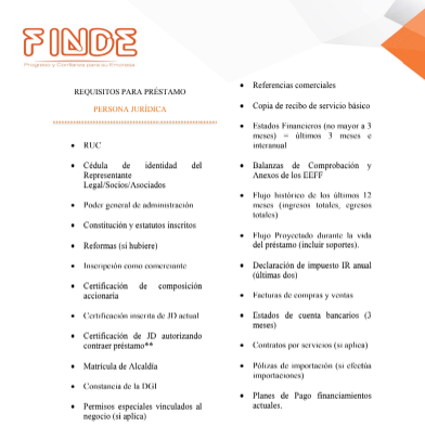 requisitos